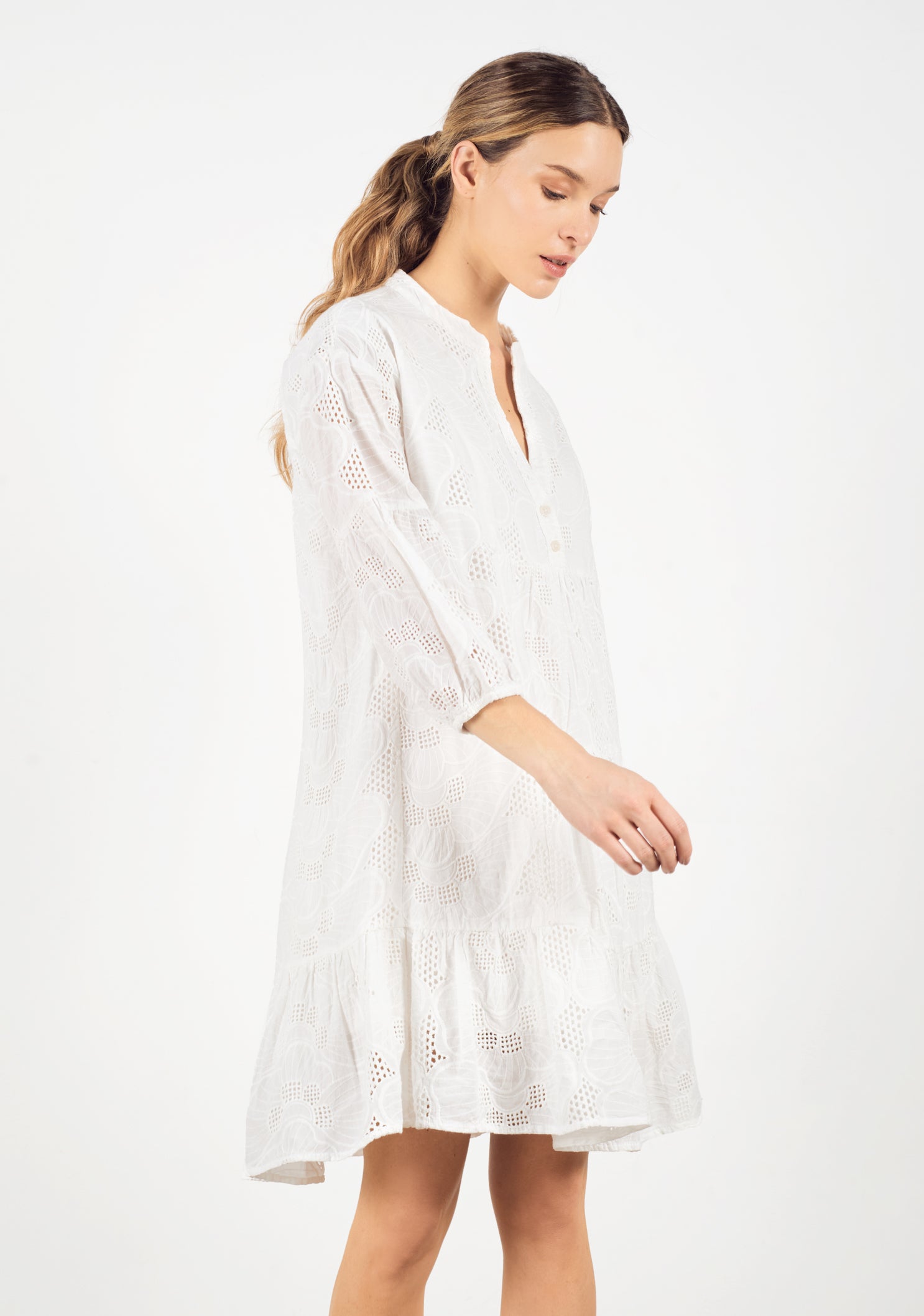 Areia White Dress