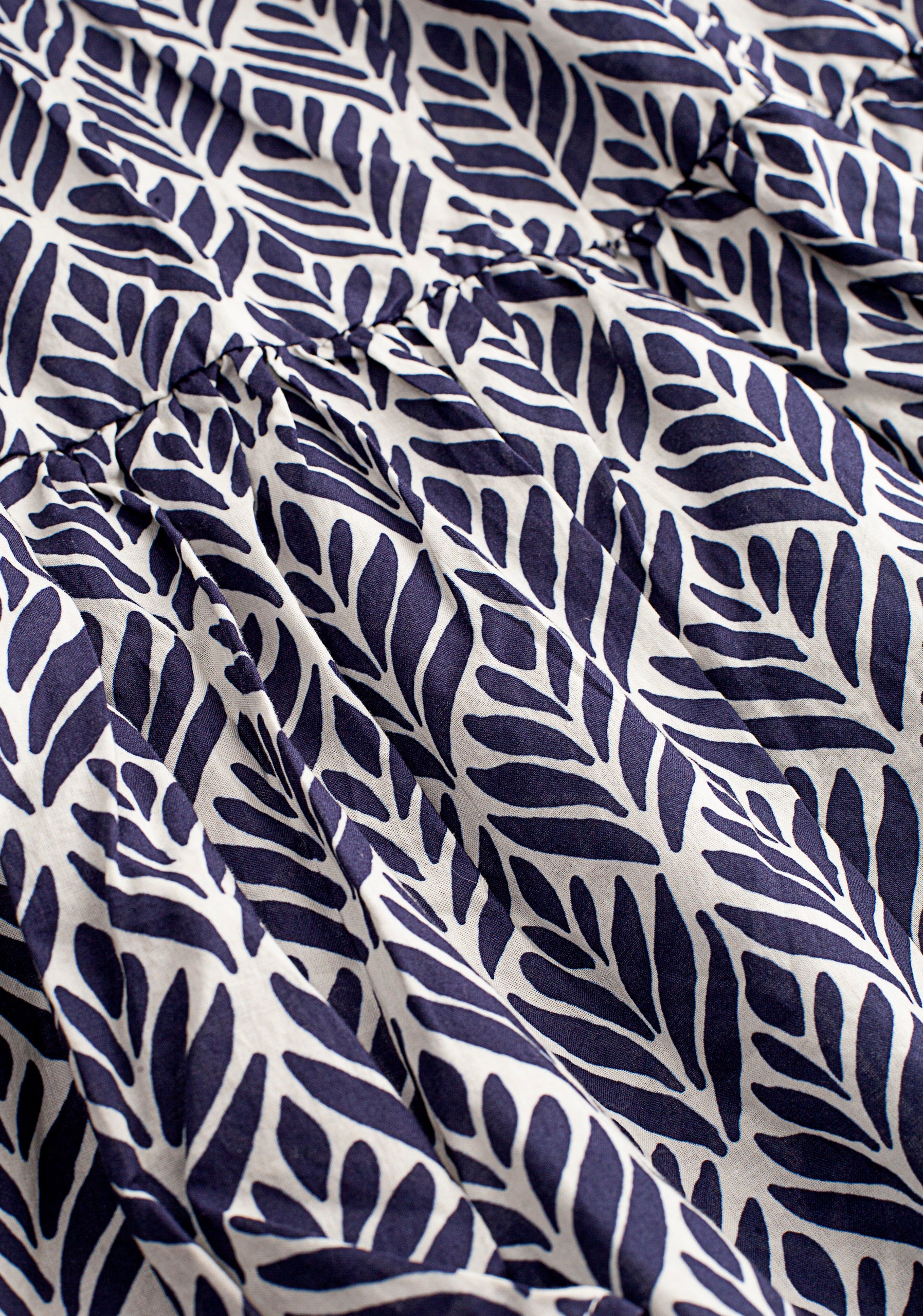 Areia Flower Print Dress Blue