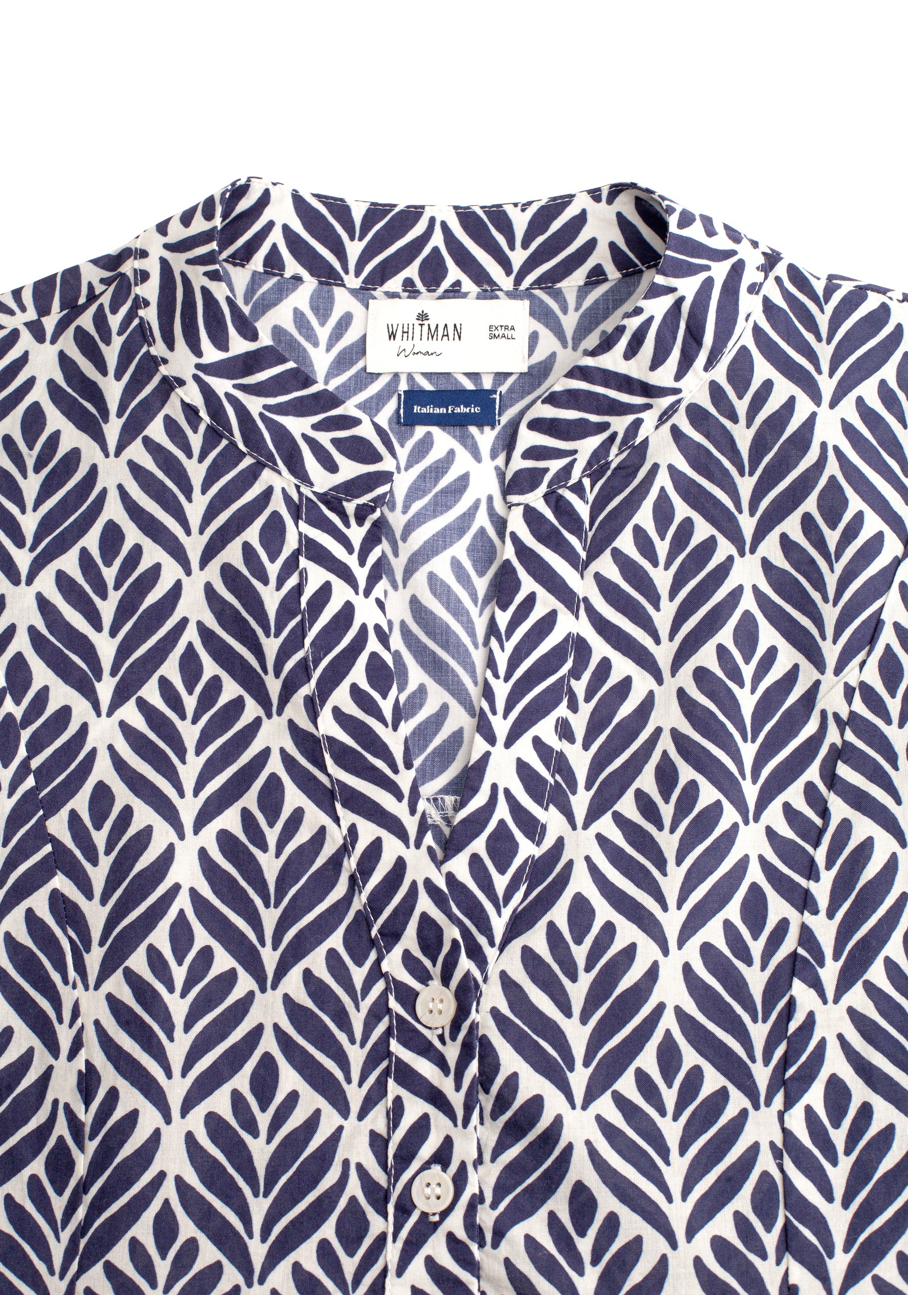 Areia Flower Print Dress Blue