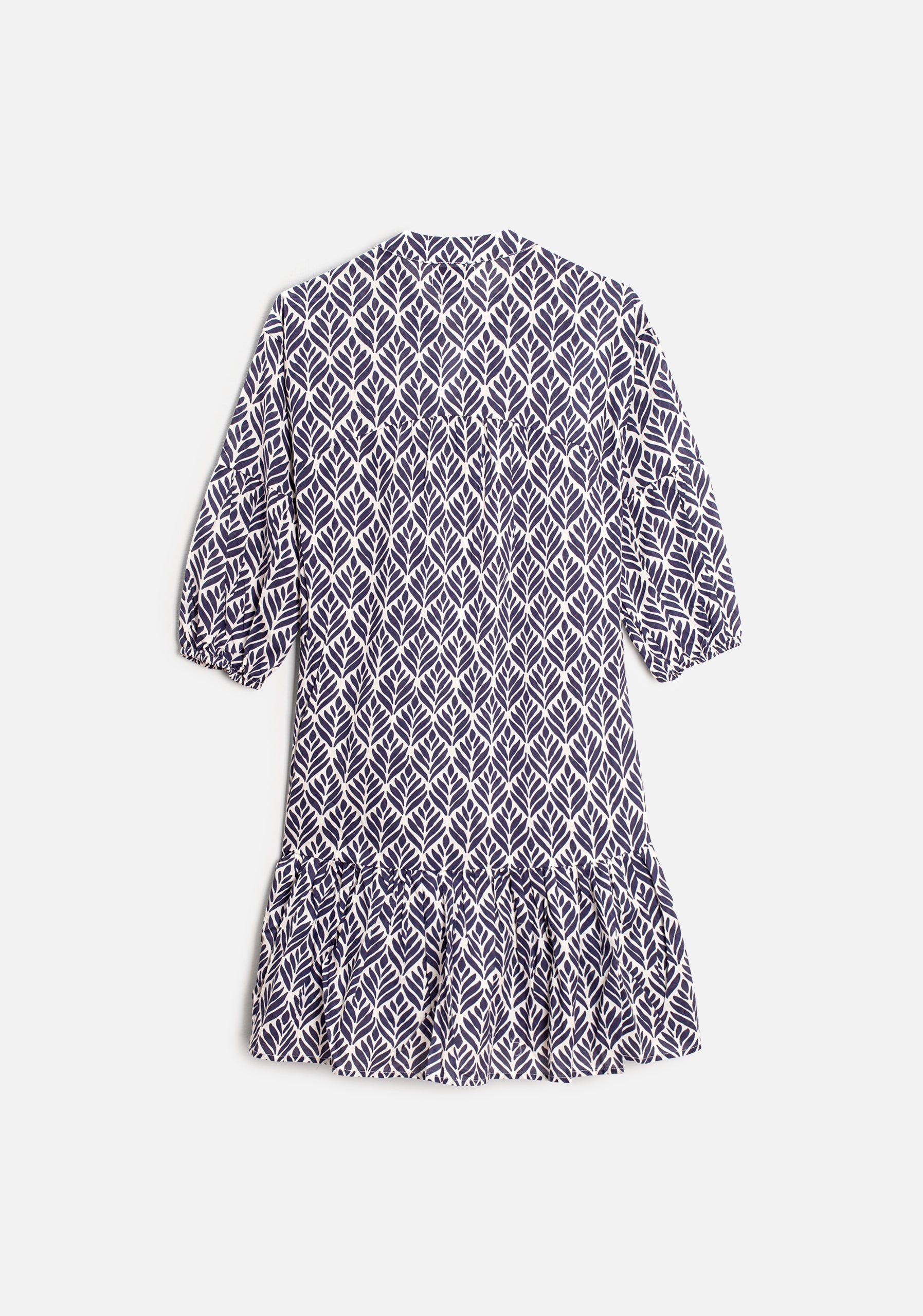 Areia Flower Print Dress Blue