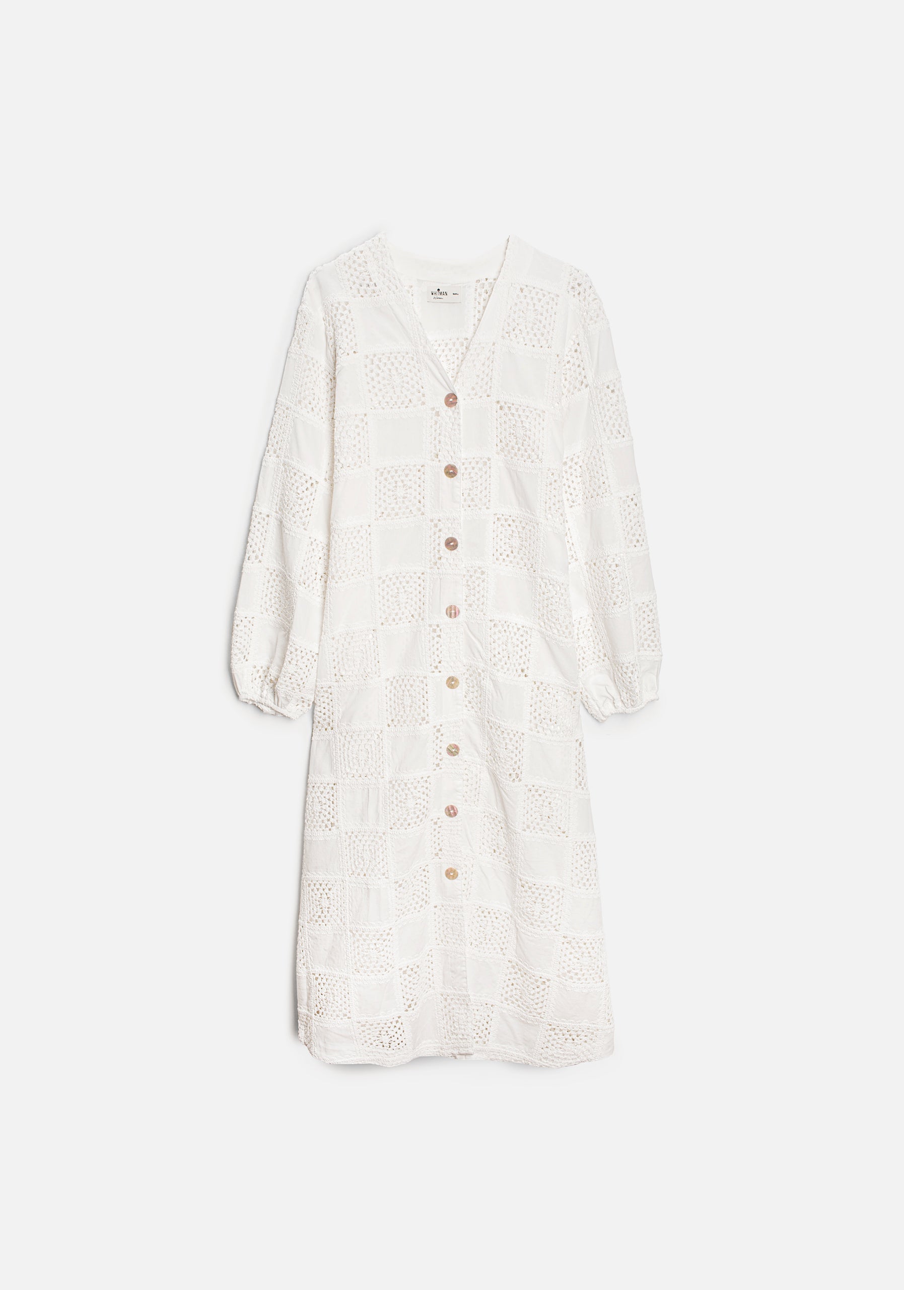 Kamala Long Dress M White