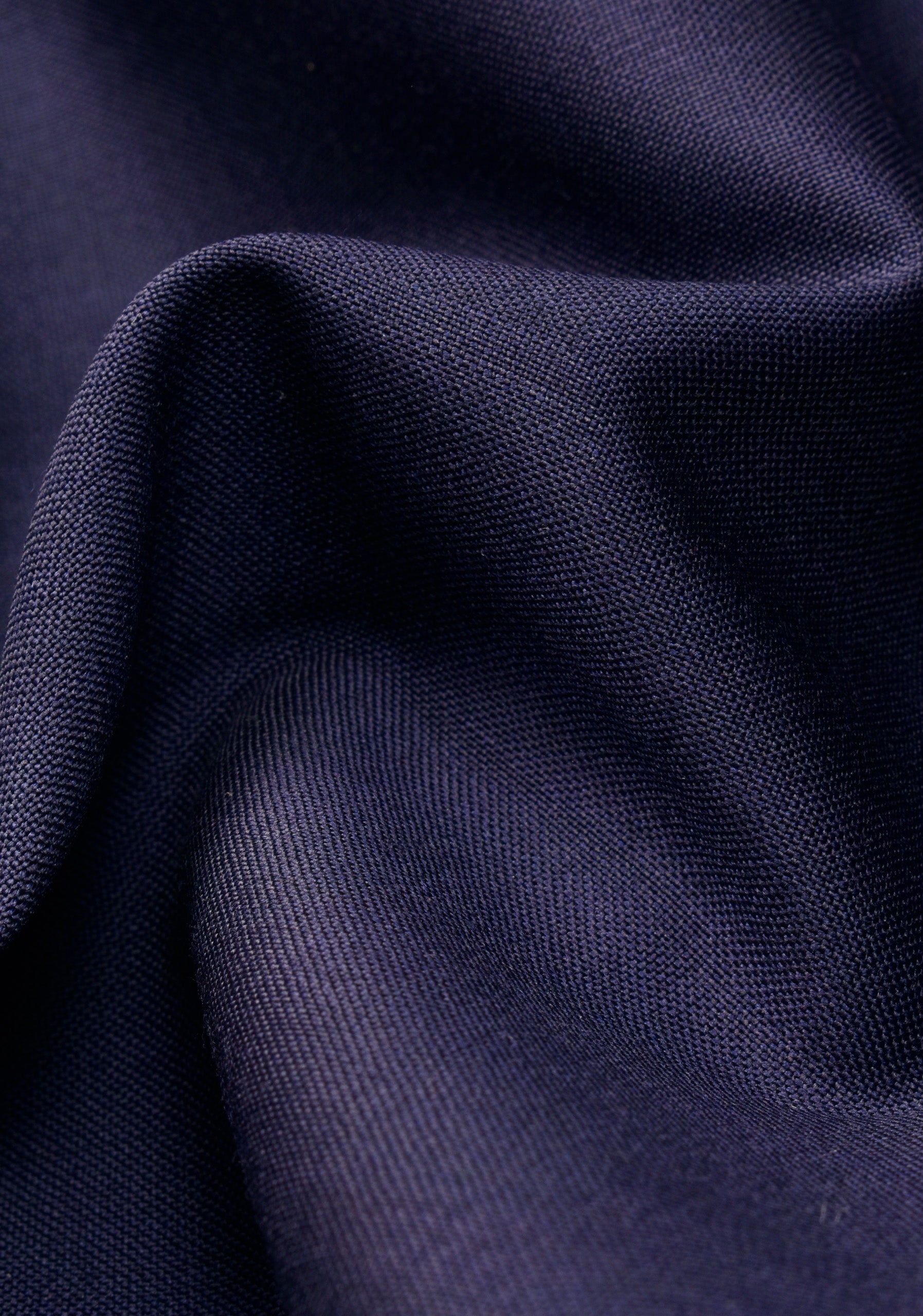 Whitman Dress Italian Merino Wool Dark Blue