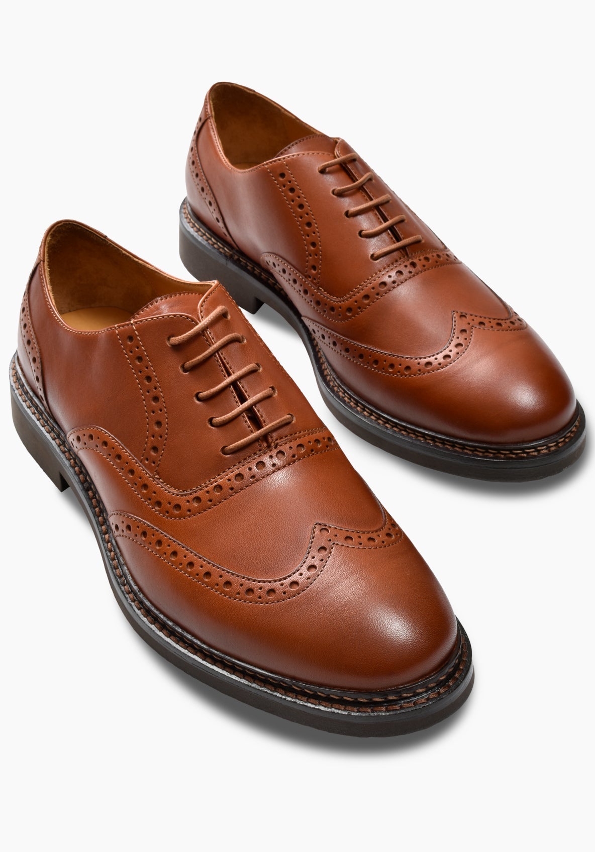 Camel Oxford Shoe