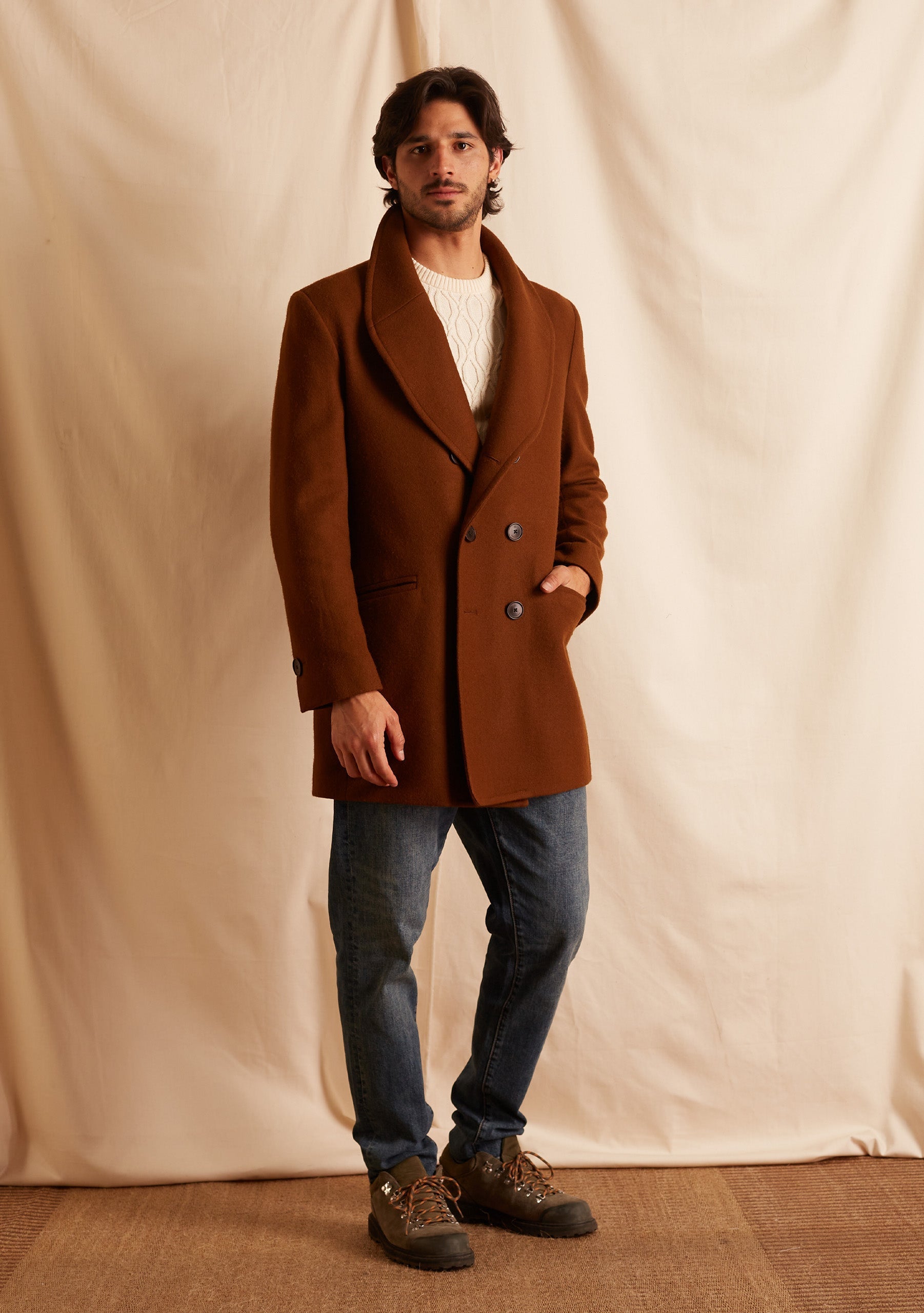 Borges Camel Coat