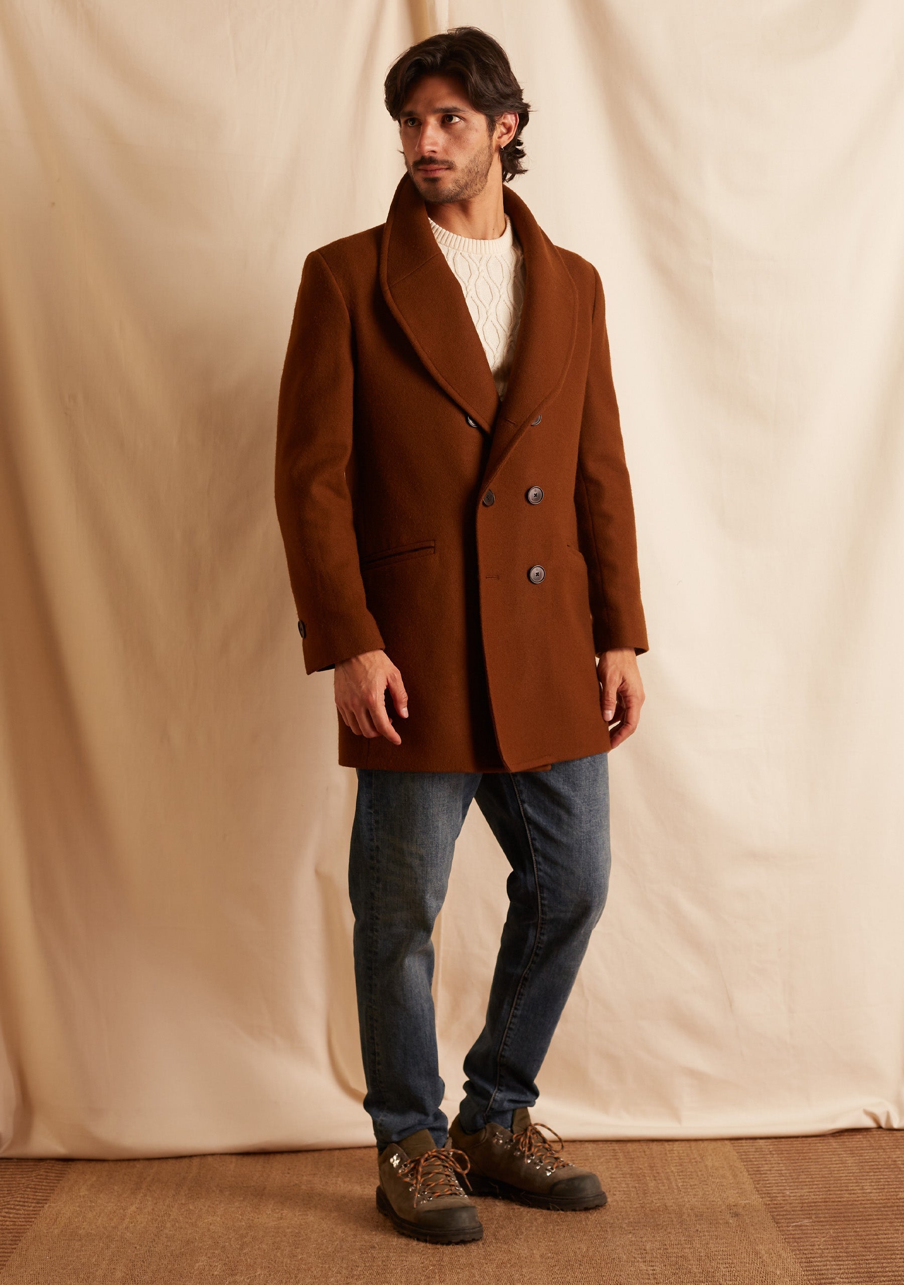 Borges Camel Coat