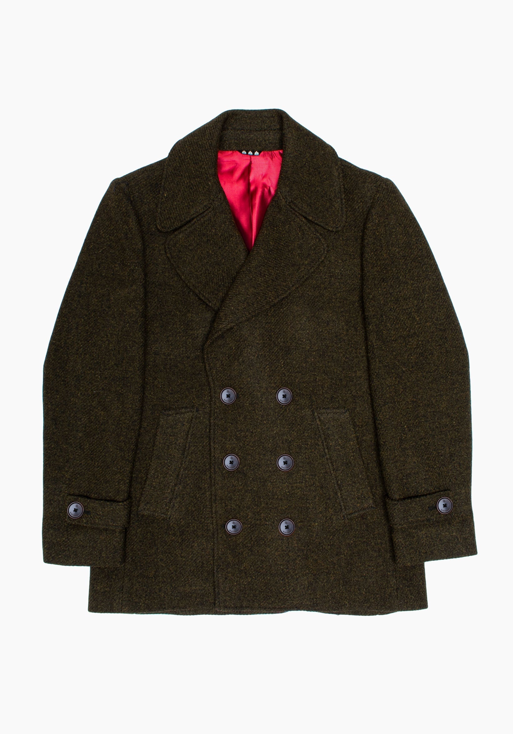 Amarante Brown Jaspe Coat