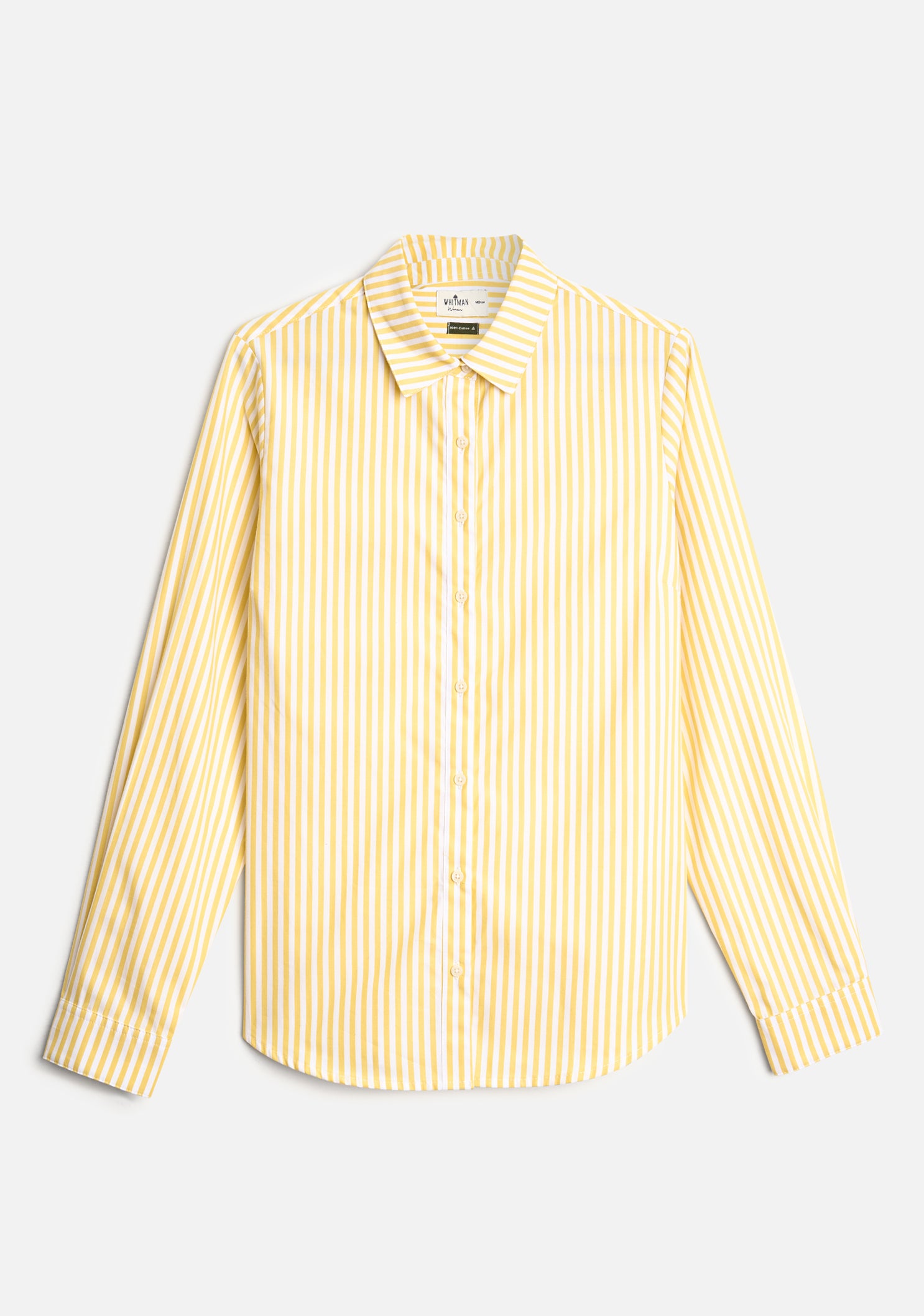 Ciara Yellow - White Striped Shirt