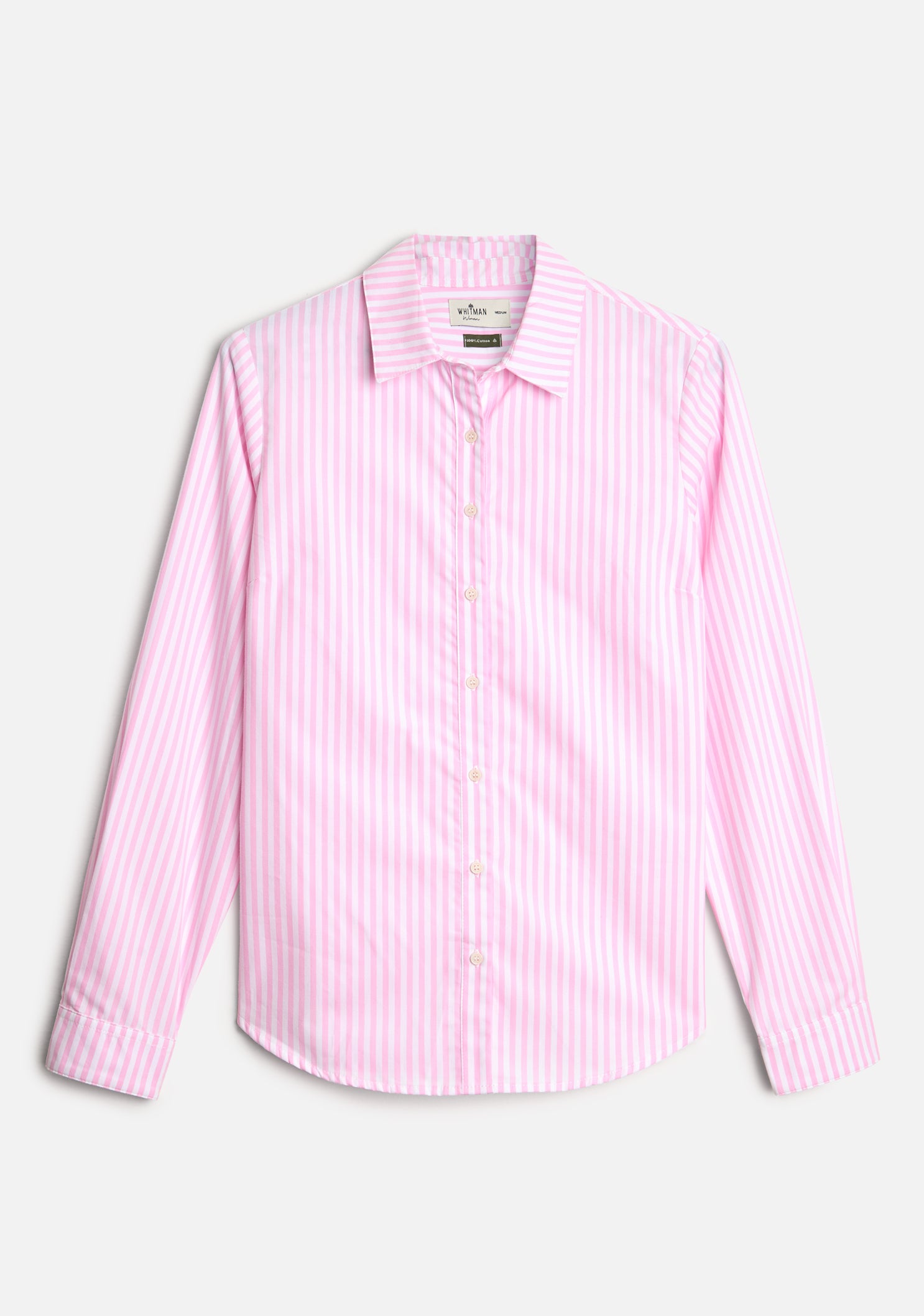 Ciara Pink - White Striped Shirt