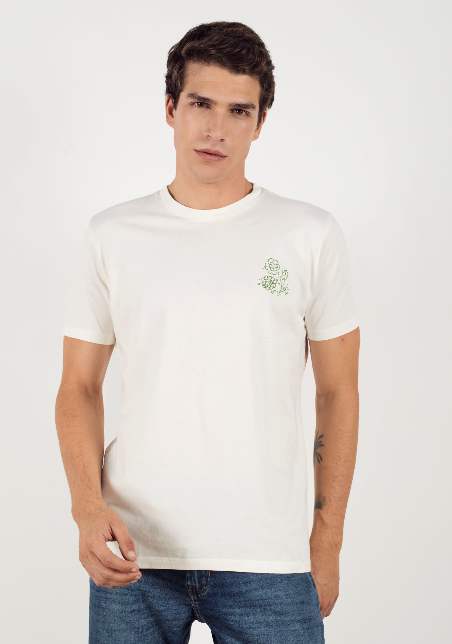 Nathan T-shirt in Ivory