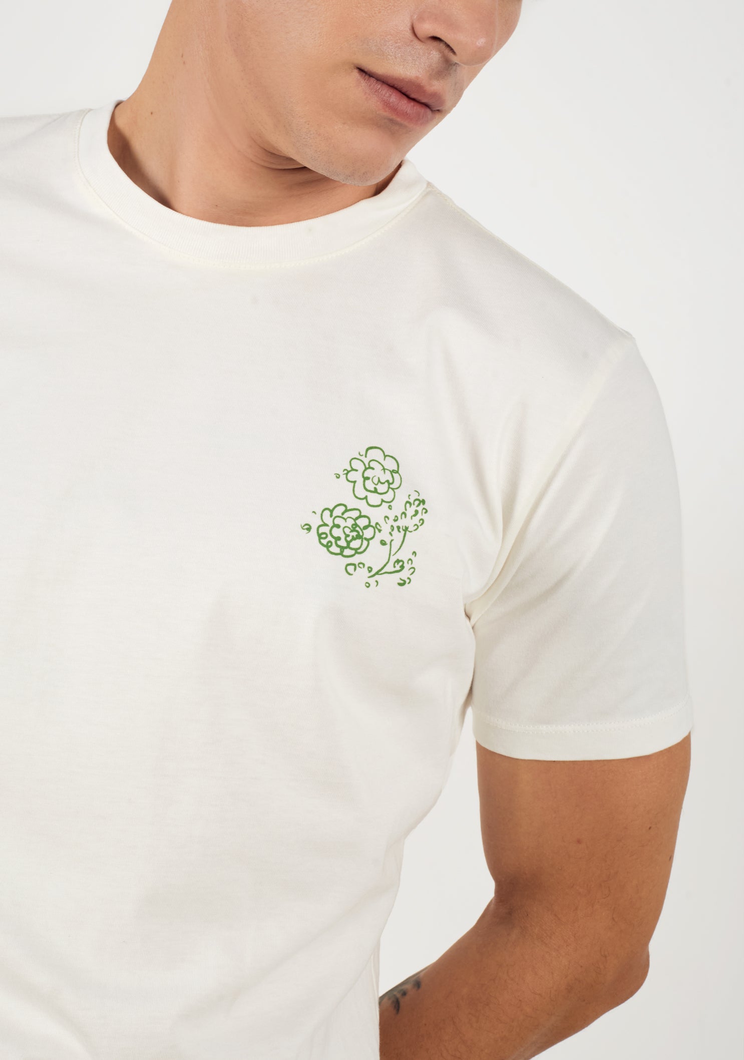 Nathan T-shirt in Ivory