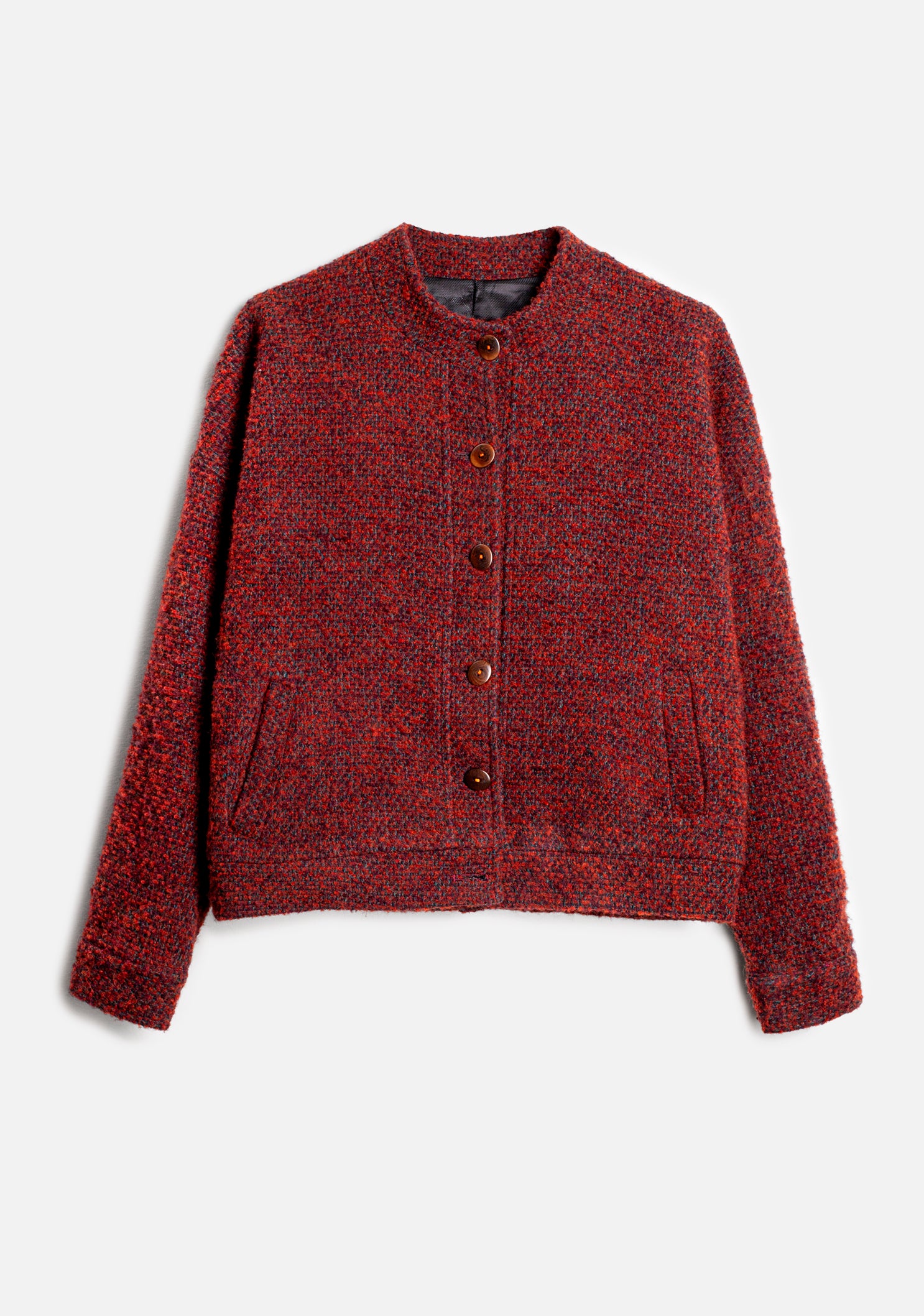 Mavis Burgundy Jasper Jacket