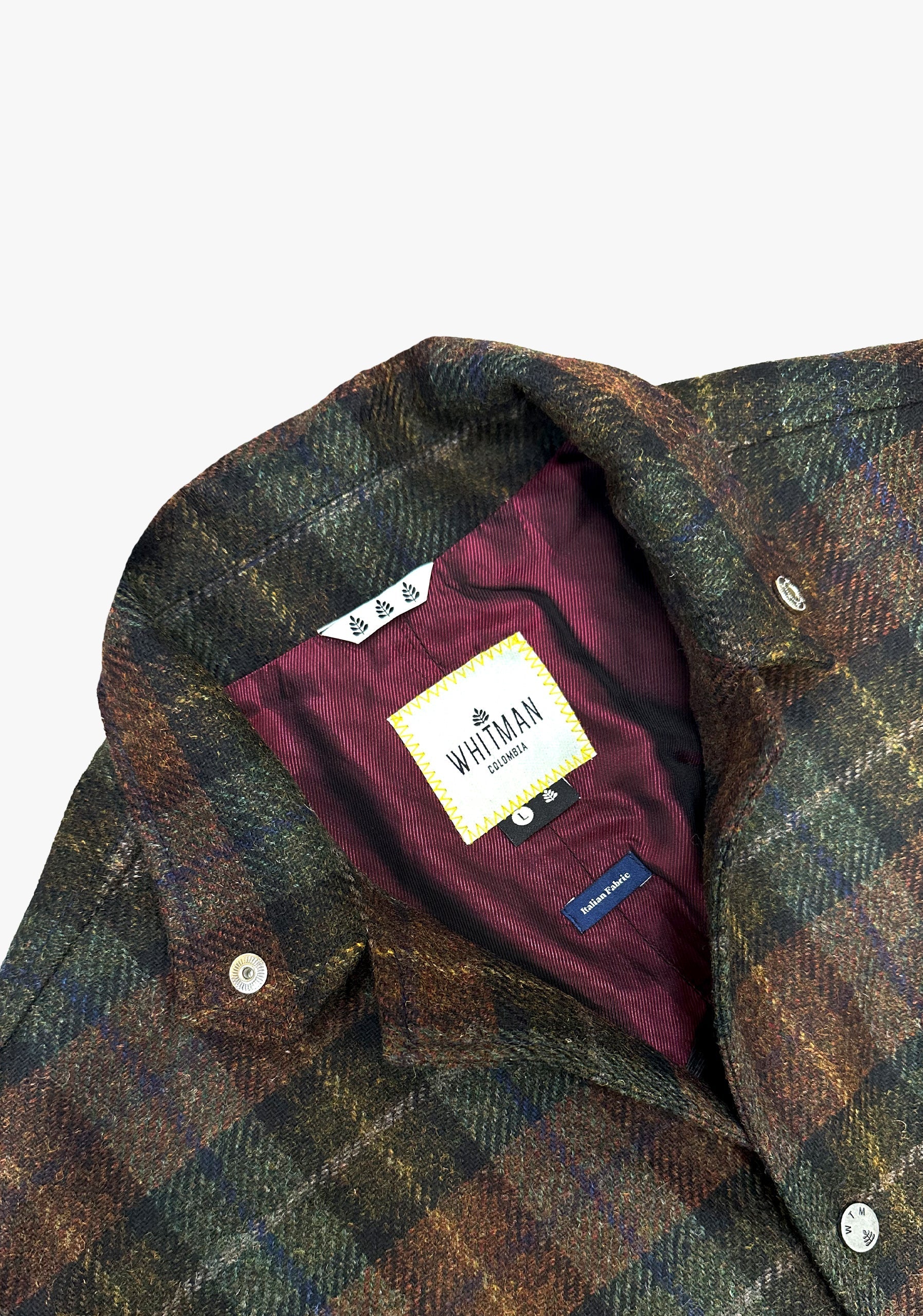 Fontana Green/Brown Plaid Jacket