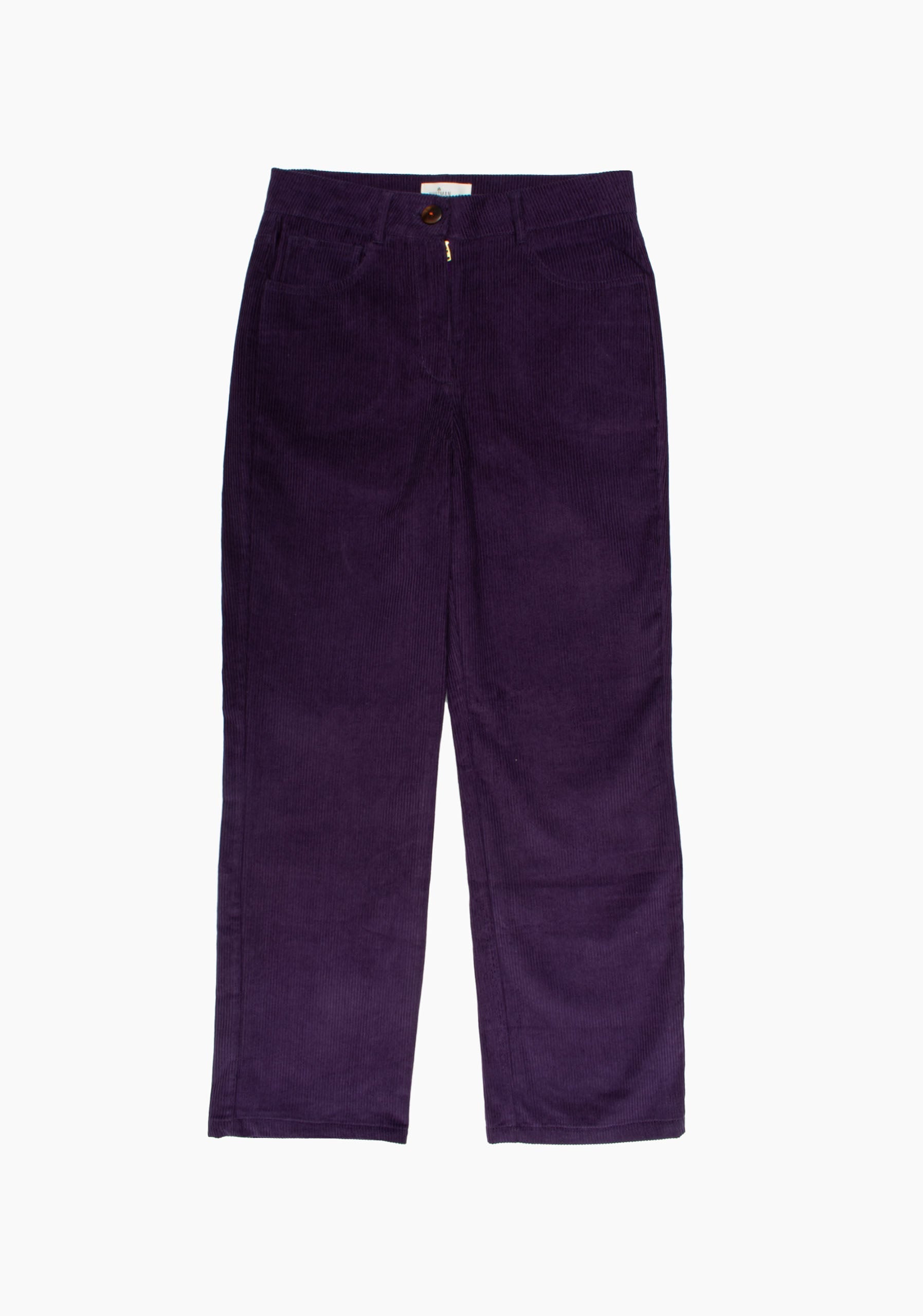 Munich Corduroy Purple Trousers