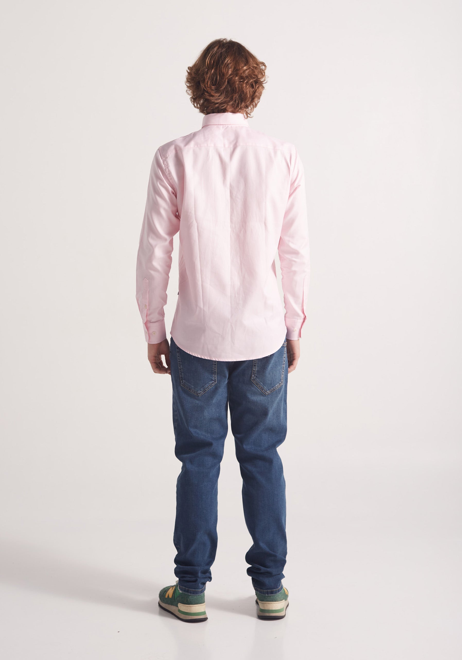 Whitman Pink Button Down Collar Shirt