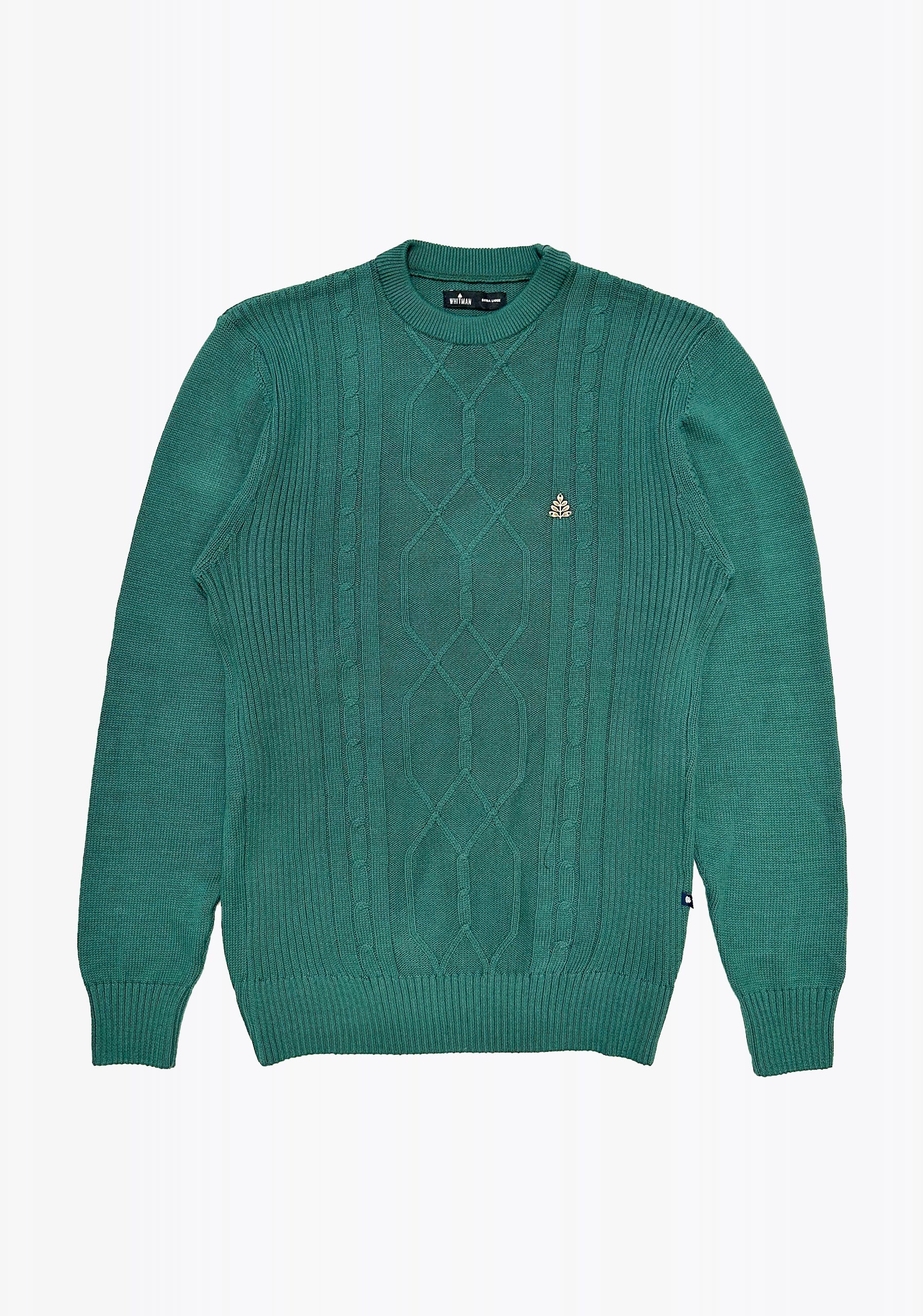 Aran Green Sweater