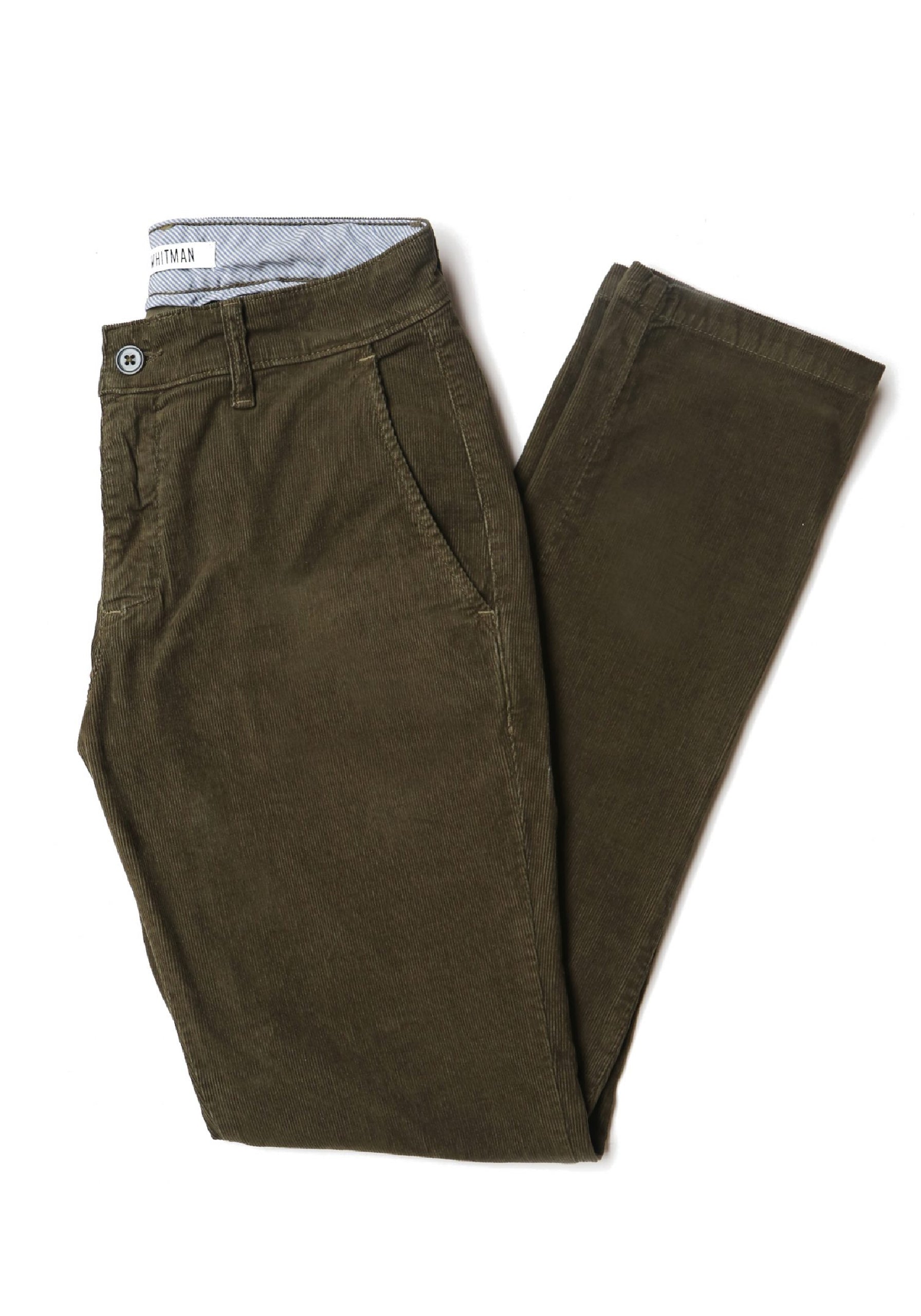 Green Corduroy Trousers 