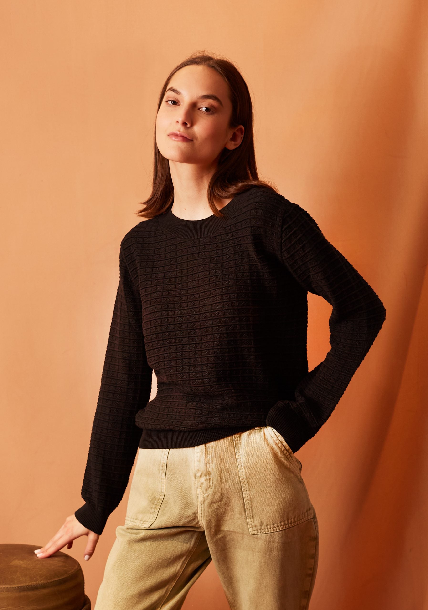 Georgia Black Sweater 