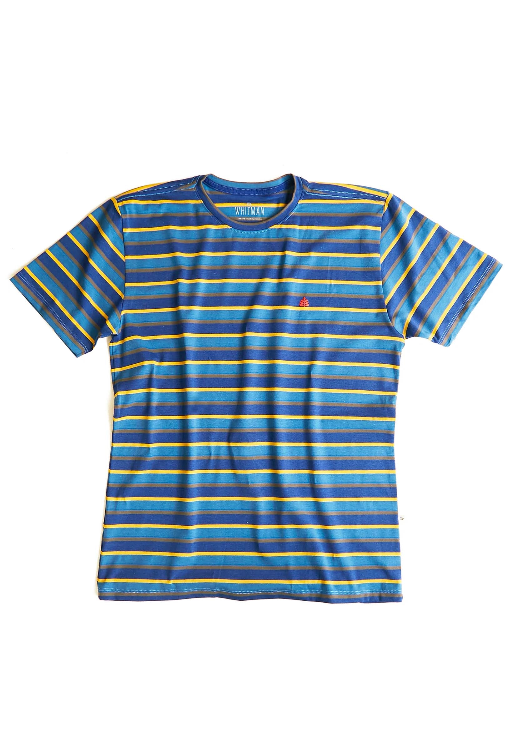 Smith Blue-Yellow Lines T-Shirt
